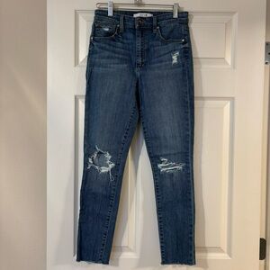 Joe’s Jeans Distressed High Rise Skinny Ankle Jeans Size 27, Women’s